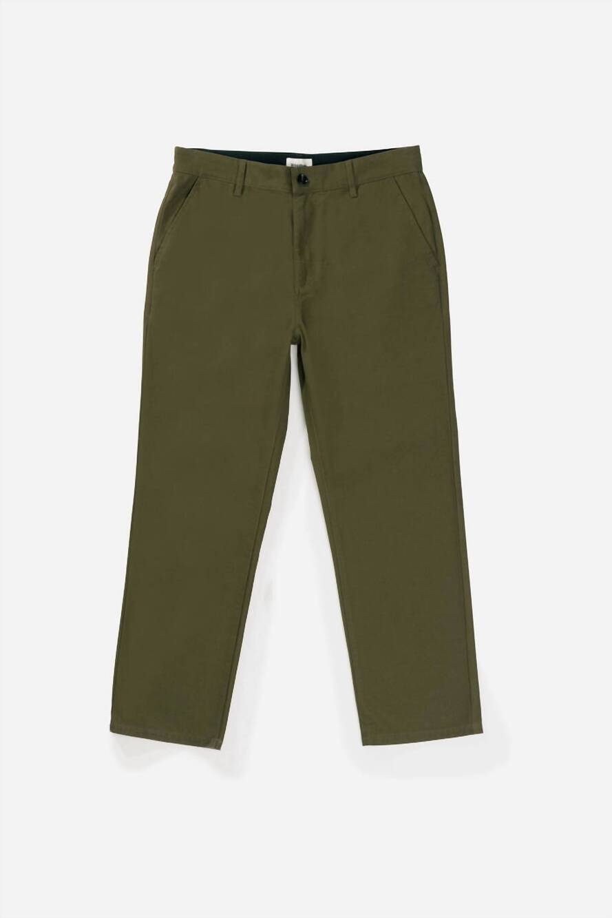 NEW RHYTHM. men's fatigue pant in olive